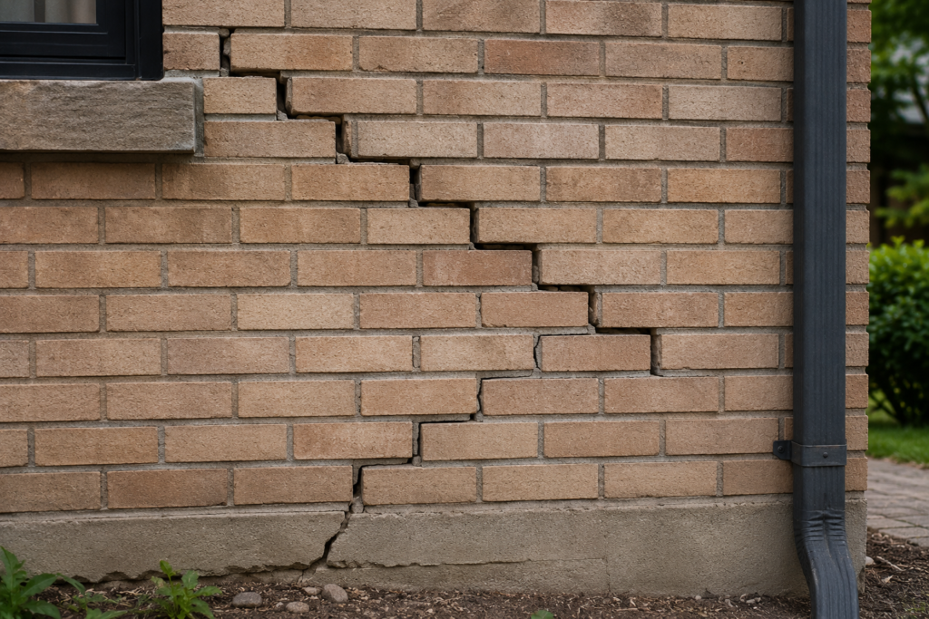 Cracked Bricks and Stair-Step Cracking