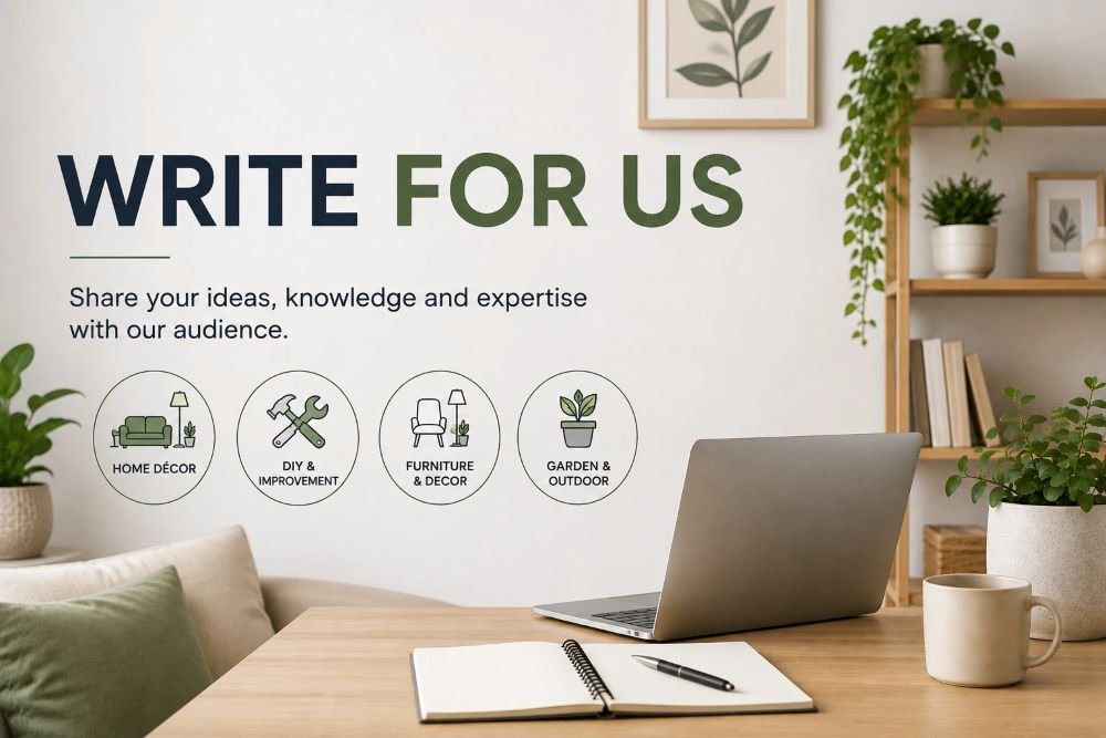 Write for Us home decor and home improvement guest post